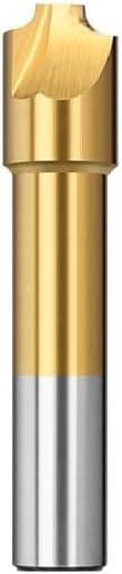 HSS Radius Milling Cutter TiN Coated Corner Rounding End Mill CNC Router Bit Milling Tool,R12x20x32x90