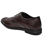Mens-Stylish-Brogue-Leather-Dress-Shoes-Brown