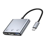 Transformez instantanément vos espaces de travail, chambre d'hôtel ou divertissement à domicile en connectant des écrans, des téléviseurs, des périphériques de stockage et des chargeurs via un seul adaptateur de type C