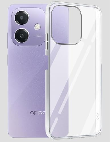 Jkobi Lifetime Anti-Yellow Clear Back Cover Case for Oppo A3X (4G