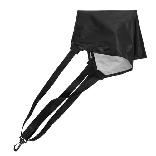 VICASKY Swimming Resistance Parachute Training Harness for Strength Improvement Pool Water Sports Resistance Swim Training Equipment Black