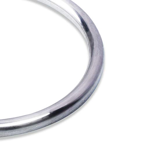 Fousam Wing Chun Stainless Ring, Martial Arts Wing Chung Practice Rings Kung Fu Karate Training Equipment for Adults Men