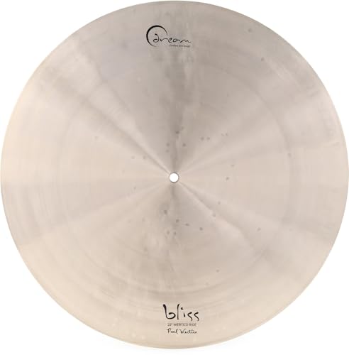 Dream Cymbals and Gongs BFRI22 Bliss Series Paul Wertico Flat Ride Cymbal - 22 Inch