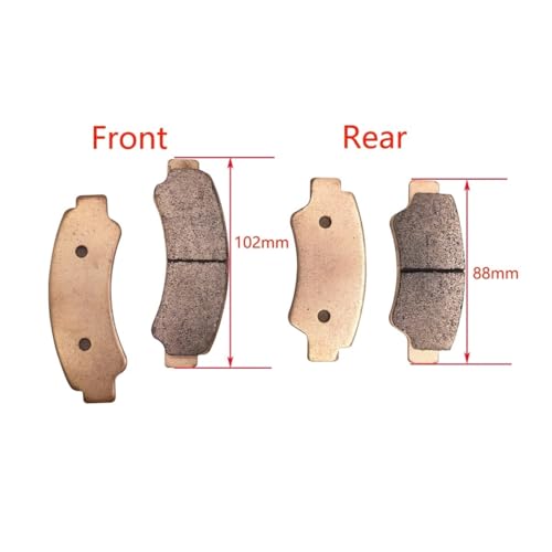 Plaquettes de frein endurance maximale pour Cforce800 et Uforce850