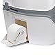 Thetford 92306 Porta Potti 565E (Elektric) Tragbare Toilette, Weiß-Grau, 448 x 388 x 450 mm