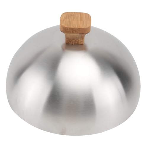 Hemobllo Cobertura Vegetal Prueba De Aceite Tapa Para Bistec De Acero Inoxidable Tapa Para Platos De Cocina Para Cubrir Comida Fogones o Estufas Material Resistente y Duradero