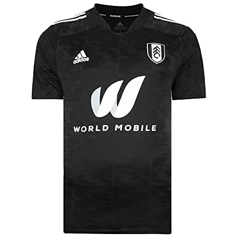 FULHAM FOOTBALL CLUB 21/22 Youth Away Shirt GJ6830 Black Cover