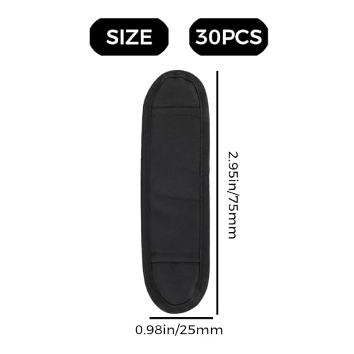 Image of 4pcs Breathable Universal Shoulder Pad,Replacement Shoulder Strap Pad, Decompression Shoulder Strap Pad,Backpack Shoulder Strap Cushion,Oxford Fabric Duffle Bag Strap, Padded Shoulder Straps for Bags