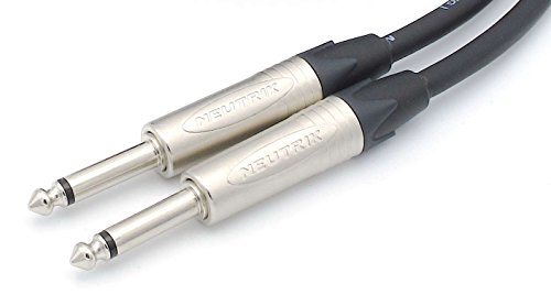 X-LEAD IC55PN030BK câble pour instruments professionnels de haute qualité pour guitare/basse/claviers - Jack/Jack - connecteurs d'origine NEUTRIK (3 m, noir) - MADE IN ITALY by INCO - Image 5