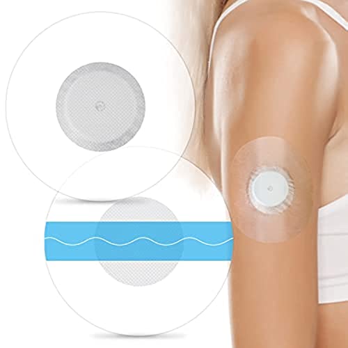 60Pack Libre Sensor Covers Latex-Free Medical Adhesive Patches for Libre 2/3 Precut CGM Tape with No...