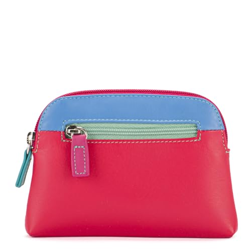 Coin Purse Large MYWALIT Lipstick porte monnaie rouge cuir femme grand volume