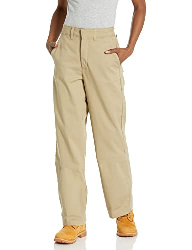 Dickies Damen Twill-Hose mit hohem Bund und weitem Bein, Spülter...