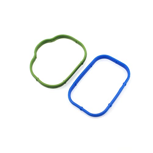 Image of Intake Manifold Upper and Lower Gasket Set Fits for Chrysler 200 300 Town and Country 2011-2016 Dodge Avenger Challenger Charger Durango Jeep Grand Cherokee VW Routan Replaces 16pcs