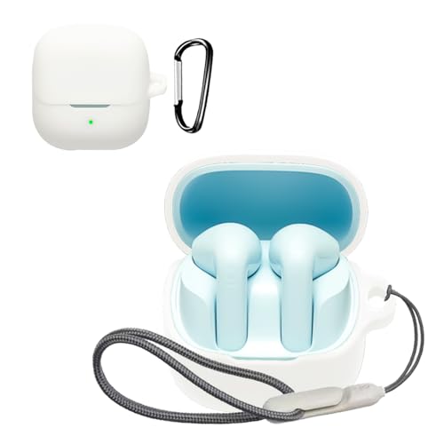 For Baseus BS1 �P�[�X �J�o�[ �i�J���r�i�t��+�X�g���b�v�t�� �j �V���R�����[ �����h�~ �L�Y�h�~ �ϏՌ� �����[�d�\ �h�� �h�o Baseus BS1 �p �P�[�X �J�o�[�i�z���C�g�j