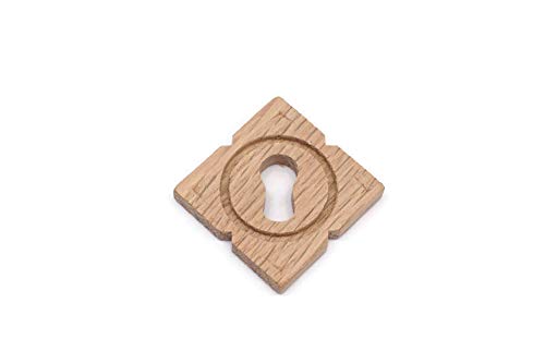 Keyhole Cover Plate Wood Keyhole Cover 1 3/4â€ Cabinet Keyhole Plate Cover Furniture Lock Cover Escutcheon Keyhole Cover Antique Furniture Locks Oak Wood Chest â€“ Furniture â€“ Cabinet Lock Cover