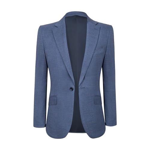 Men's Four Seasons Lapel Casual Business Suit Jacket Single-Breasted Slim Fit Daily Blazer2