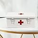 Medikamenten Aufbewahrung Groß Hausapotheke Box Medikamentenkoffer Multifunktions Aufbewahrungsbox Apothekenbox Notfallkoffer Medikamenten Organizer für Arzneimittel Hause, im Freien 33 x 18 x 13 cm