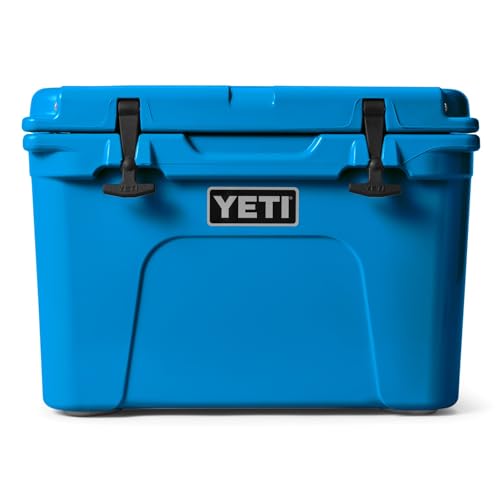 Yeti Tundra Cooler, Big Wave Blue, 35