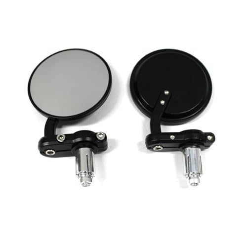 Retrovisor moto redondo plegable para evitar roturas al aparcar en espacios estrechos