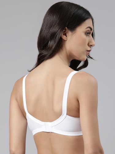 Image of Dollar Missy Pack of 2 Women's Combed Cotton Elastane Wire-Free Panelled Support Bra