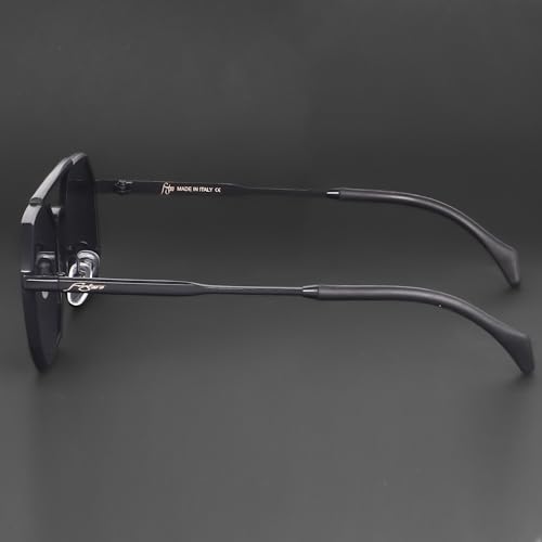 Image of Hexagon Round Sunglasses Metal Frame Stylish Goggles For Men's and Women's