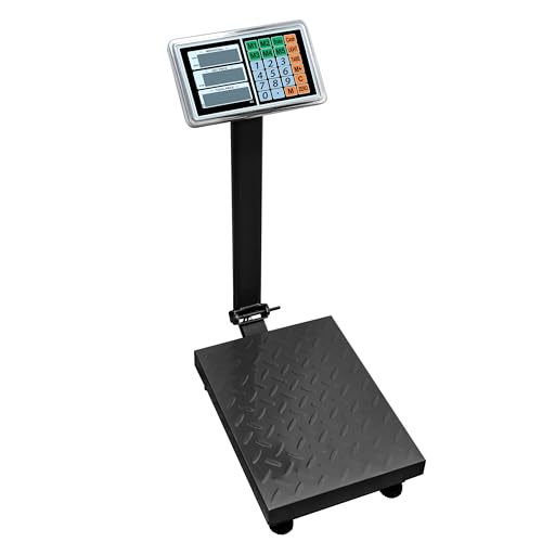 Yasta Bilancia Digitale Elettronica Professionale 500 Kg Con Display Bilancia Bilico Industriale Pesa Pacchi Bilancia Bascula Per Negozi Aziende Ed Attività Ambulanti