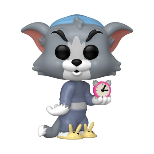 Miniatura 2 de Funko Pop! Animation: Tom & Jerry - Tom with Clock | Merchandising Oficial de Cartoon/Animation - Figura de Vinilo Coleccionable para Decoración - Regalo Friki de Cumpleaños