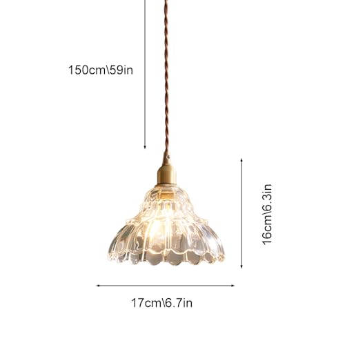 Lampe suspendue industrielle vintage E27 anti-éblouissement pour cuisine - 5