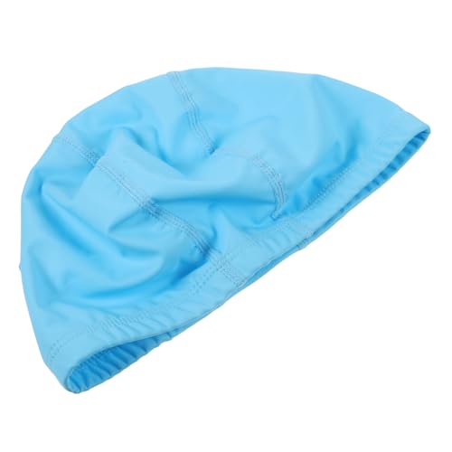 TOYANDONA Gorro De Natación De PU para Adultos y Elástico Gorro Unisex para Piscina Cómodo para Hombres y Mujeres