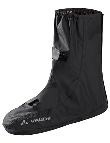 VAUDE Palade Überschuhe Fahrrad wasserdicht, Cordura, Schwarz, Gr. 36-39 EU – Ansicht 1