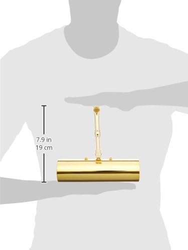 Polished Brass Dimmable Battery Operated Picture Light with Remote