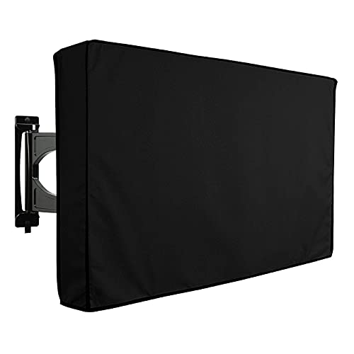 Genérico Funda TV Exterior,Funda para Televisor Cubierta de pantalla TV al aire libre Protector clima a prueba intemperie impermeable a polvo para 22 '' a 58 Televisión(50 52)