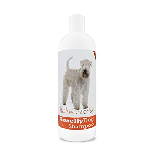 Healthy Breeds Soft Coated Wheaten Terrier Smelly Dog Baking Soda Shampoo 8 oz
