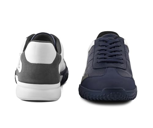 Image of LOUIS STITCH Men's Casual Lightweight Lace-Up Low-Top Sneakers for Men| Cushioned Comfort | Lightweight & Comfortable Casual Lace-Up Shoes | LSP-SNK-AVI-Lace-Ups