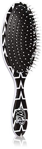 Wet Brush Hipster Chevron Original - Cepillo para el pelo con cerdas suaves IntelliFlex, color blanco y negro