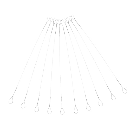 ULTECHNOVO 10pezzi Fil Acciaio Inossidabile Per Affettatrice Formaggio Filo Ricambio Per Formaggio Durevole Per Uso in Cucina Ristorante e Panetteria