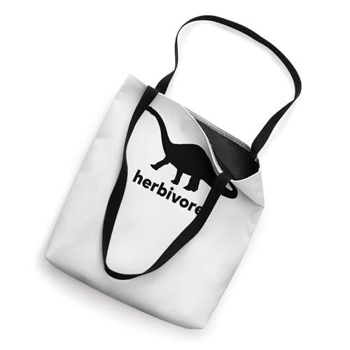Bolsa tote vegana para amantes de los animales, sin crueldad, regalo vegetariano - Herbivore Dino Designs miniatura 2