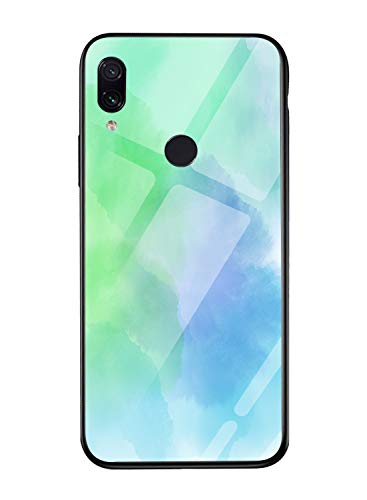 Oihxse Colorido Gradual Cristal Estilo Case Compatible con Xiaomi Mi Play Funda...