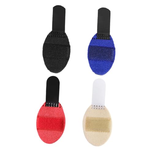 Ipetboom 4Pcs Finger Splint Brace Adjustable Finger Support Wrap for Injured Fingers Finger Fixation with Multi Color Options