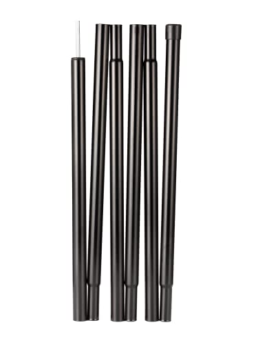 ATTONER Arceaux de Tent 2.15m,Set da 1, Arceau de Bâche Le Fer,Poteau Voile Ombrage pour, Tente Camping, Randonnée Cover