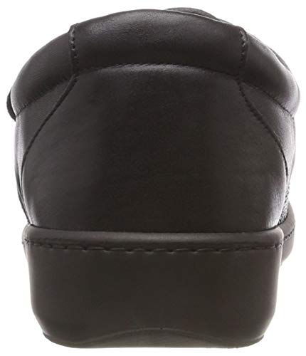 Podowell Unisex Alpes Bequemschuh mit Klettverschluss, Schwarz, 43 EU