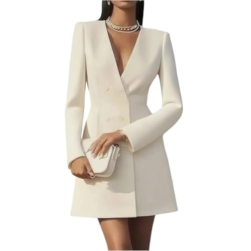 Amazon.com: Blazer Dress for Women Sexy Elegant Formal Suits Dress for Work Office Busines Notch Mini Cocktail Dresses : Clothing, Shoes & Jewelry