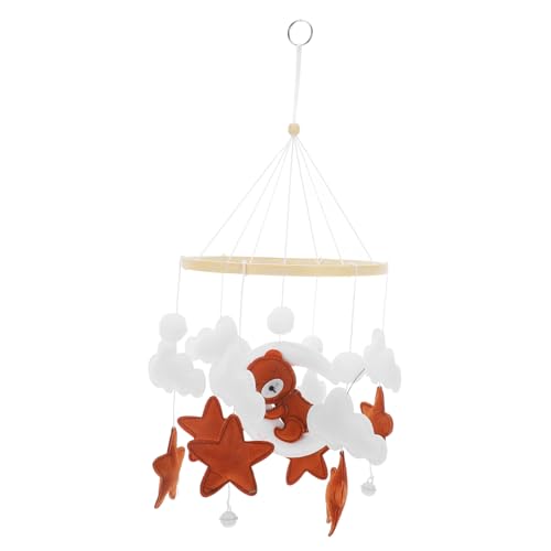 FUNOMOCYA Crib Hanging Ornaments Adorable Baby Mobile for Crib Chic Design for Boys and Girls Room