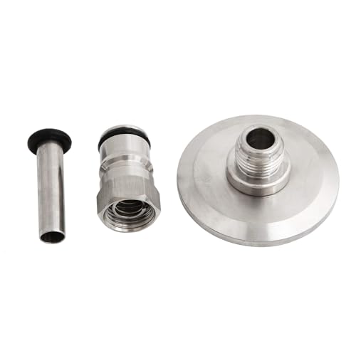 Poste de bola de 1.5" con abrazaderas triples para equipos de cerveza en acero 2