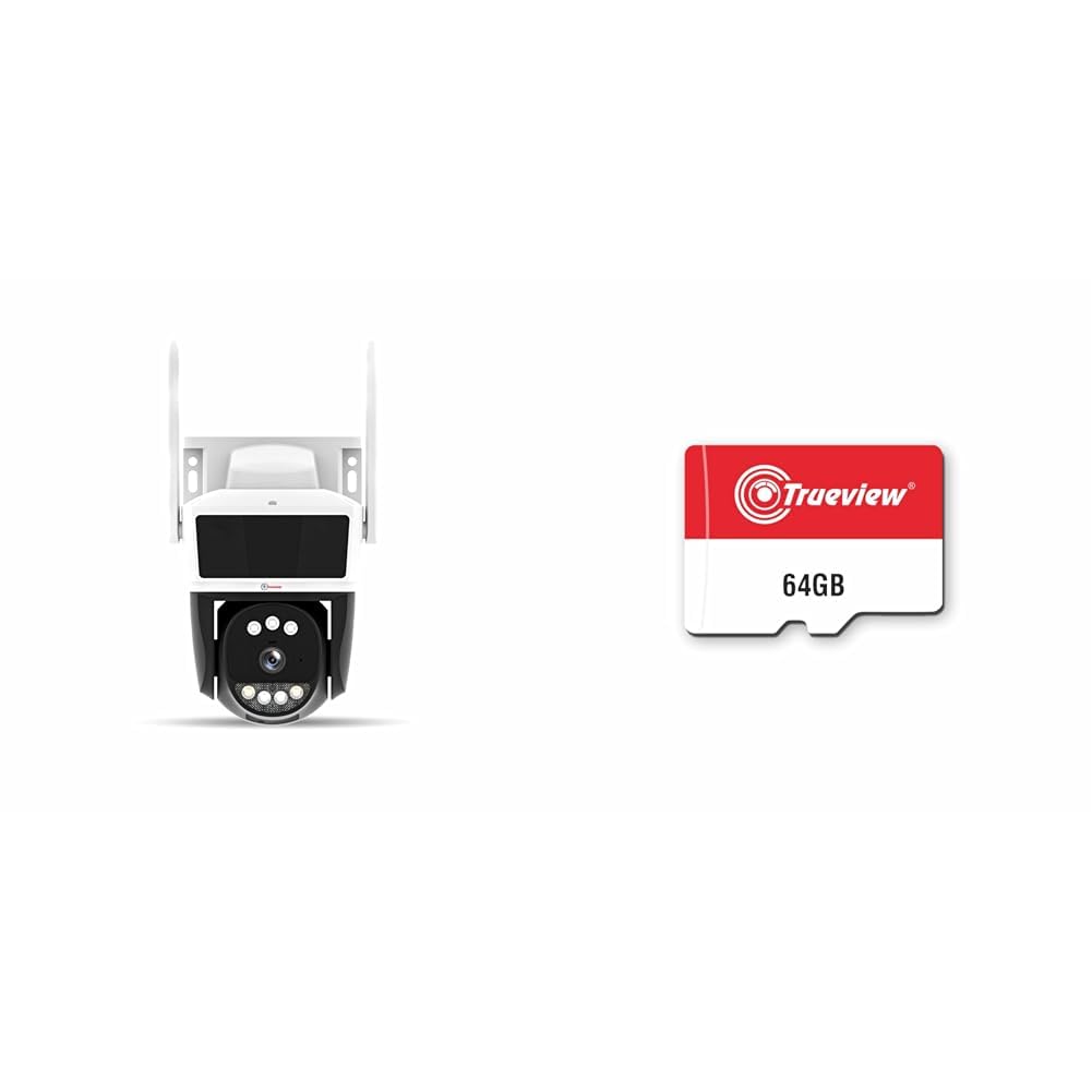 Trueview 3MP WiFi Pan 360° Tilt CCTV 13500mAh | 2-Way Audio | STQC | SD Card-image-30