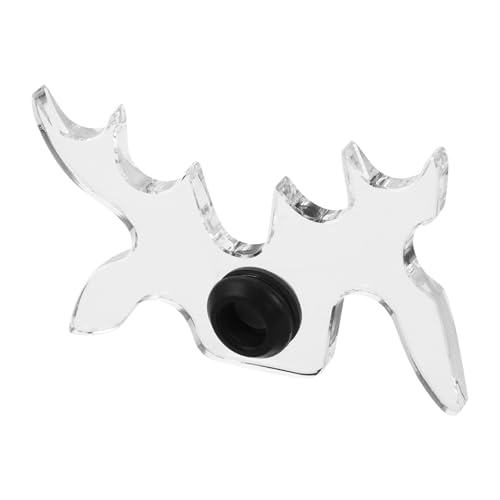 BESTonZON Billiard Rest Rack Portable Acrylic Holder for Billiards Snooker Pool for Organized Storage Pool Table Accessory