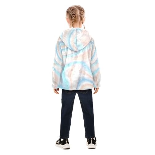 GuoChe Water Blur Stripe Texture Sherpa Jacket4