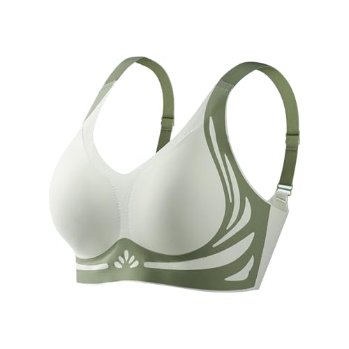 Uwdiohq Reggiseno Bianco Donna Senza Ferretto Canottiere Cotone Intimo Reggiseni Contenitivi Taglie Forti Top T Shirt Offerta Lampo