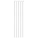 uxcell 1.5mm x 300mm (12 Inch) Steel Z Pull/Push Rods Parts for RC Airplane Plane Boat Replacement (Pack of 5)