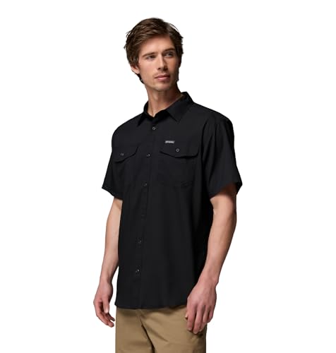 Columbia Men's Utilizer II Solid Short Sleeve Shirt, Black, XX-Large | Hike harder and stay fresher in the Columbia Utilizer II Solid Short-Sleeve Shirt - image 3
